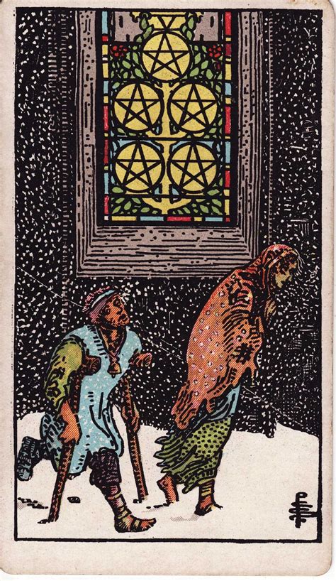 El 5 de Oros en el tarot